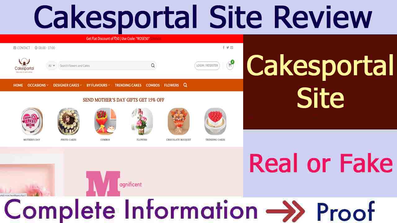 Cakesportal Site Real or Fake