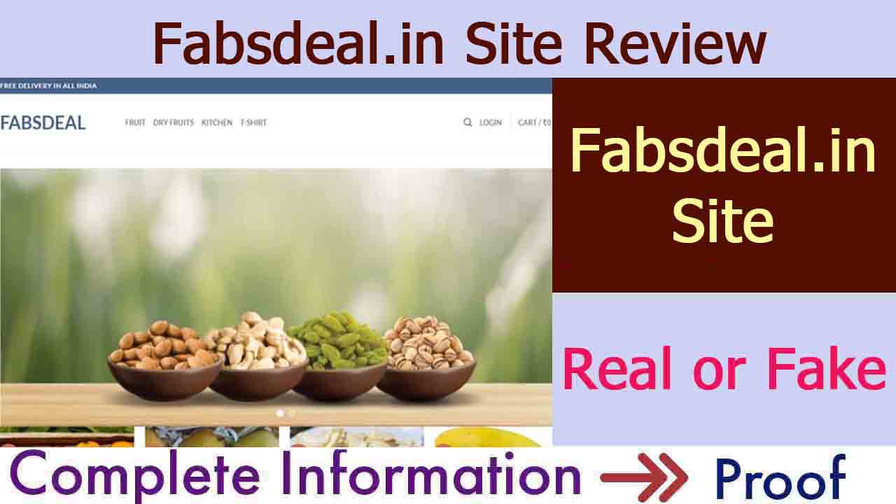 Fabsdeal Site Review