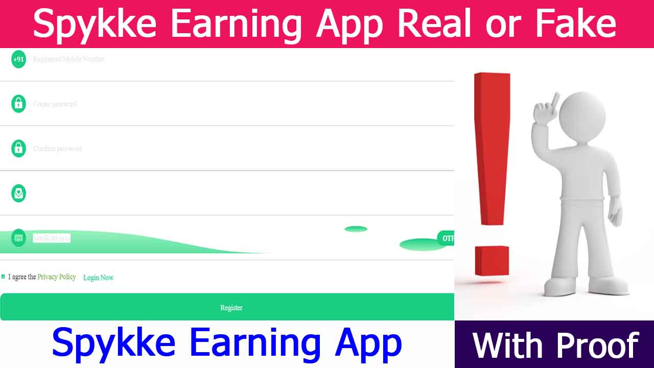 Spykke Earning App Review