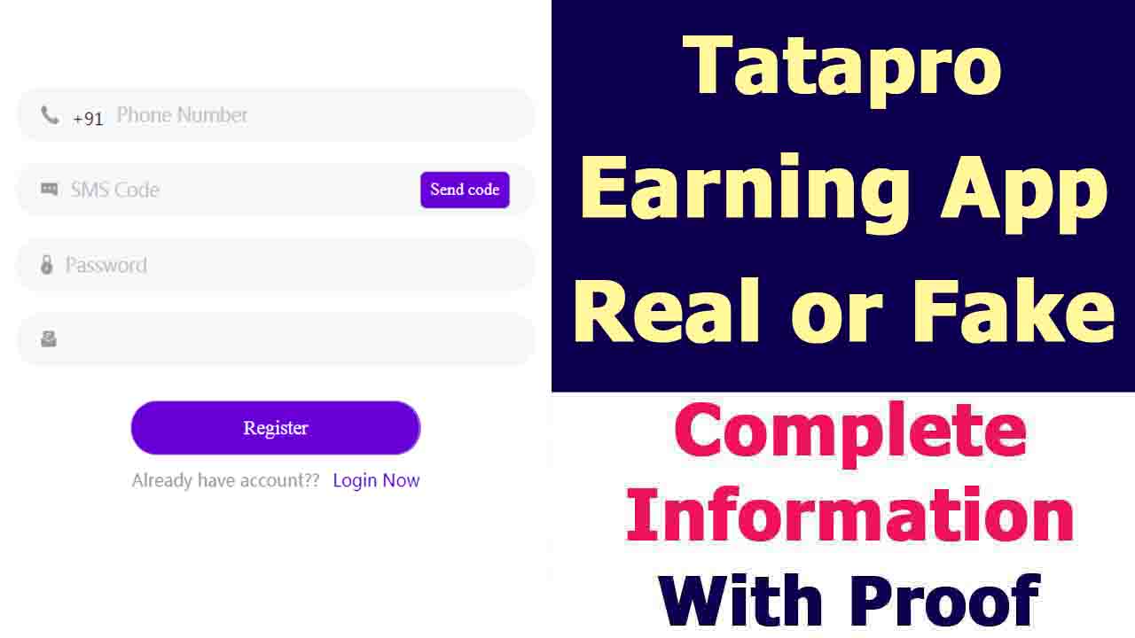 Tata Pro Earning App
