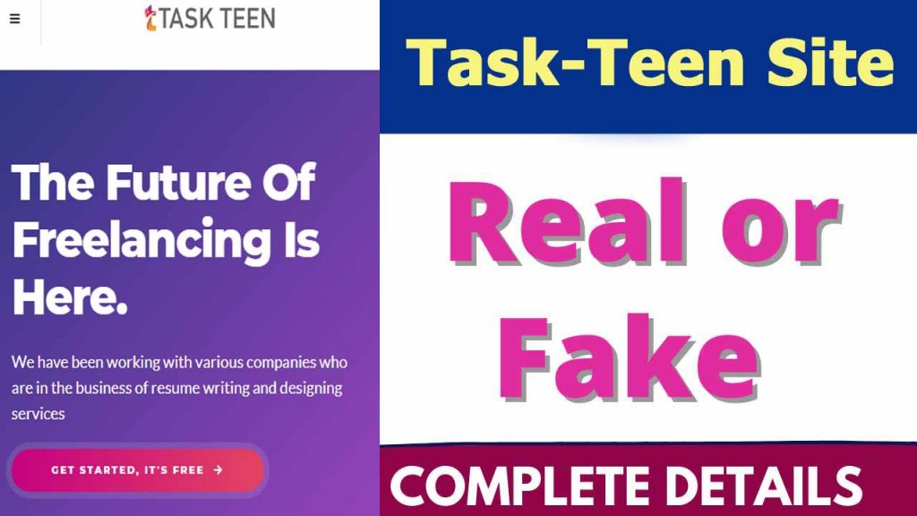 Task Teen Site Review