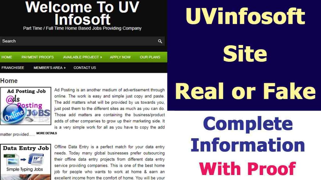 Uvinfosoft Site Review