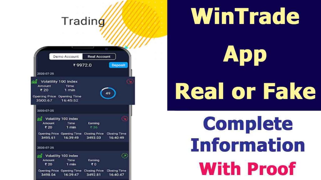 WinTrade App Real or Fake